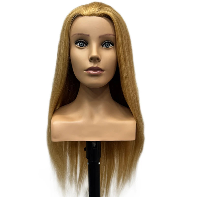 Customization Wholesale Mannequin Training Head Lesson Wig Hair Salon Beauty School Dummy Model Factory Outlet
