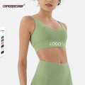 Custom Apparel Gym Wear Yoga Top Cross Back Sports Bras Sexy High Impact Sujetador Deportivo Vest Sports Women Tops Workout Bra