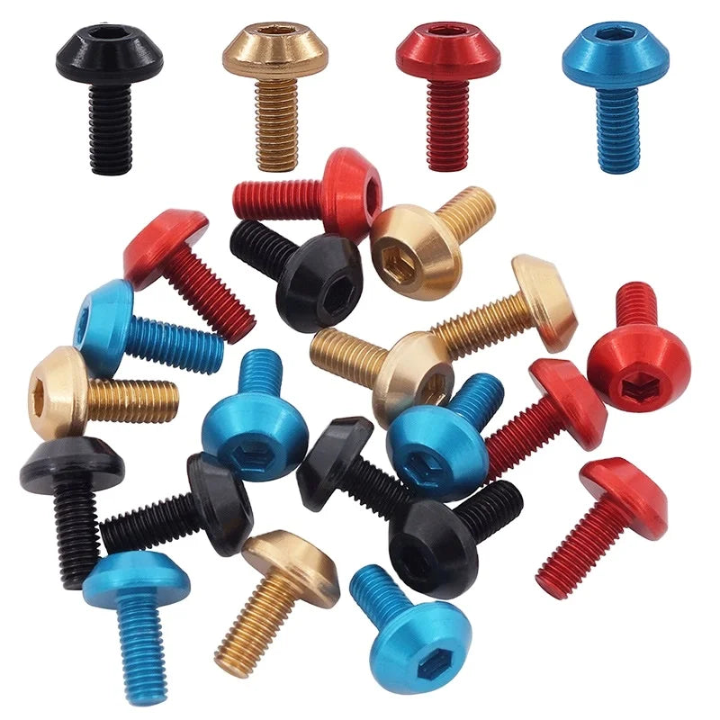 IRONDONKEY M5*12mm Bicycle Parts CNC Aluminum Alloy Bottle Cage Bolt & Bracket with Bottle Screw Bicycle Parts