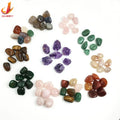 Factory Wholesale Gem Healing Amethyst Rose Crystal Quartz Mixed Cube Seven Chakra Gemstones Tumbled Stones