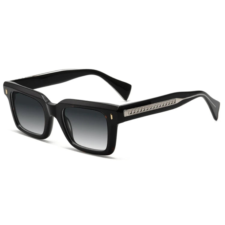 2025 Fashion Design Square Transparent Frame Shades High Quality Custom Brand Polarized Safety Glasses Sunglasses
