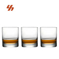 Popular Lead-Free  300 ml Whiskey Tasting Glass Thick Bar Tumbler Cup Custom Logo Lab Creative Whiskey Glass With Ball