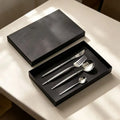 Mirror Polished 430 Stainless Steel Classic Design Portuguese Style Flatware 4-Piece Set Guangdong Origin Wholesale Cutlery