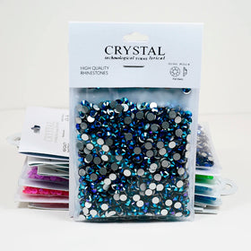 Paper Card Package Black AB Rhinestone Diamonds Women Bling Sunglasses Non Hotfix Flat Back Glass Rhinestone for Teeth