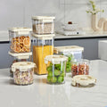 OWNSWING Vacuum-pressed Food Storage Container Airtight Food Storage Container Dry Food Organization for Kitchen
