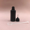 RTS in Stock Recyclable Squeeze 3ml 10ml 10 ml Liquid PE LDPE 10ml Opaque Black Plastic Needle Pin Tip Dropper Bottle
