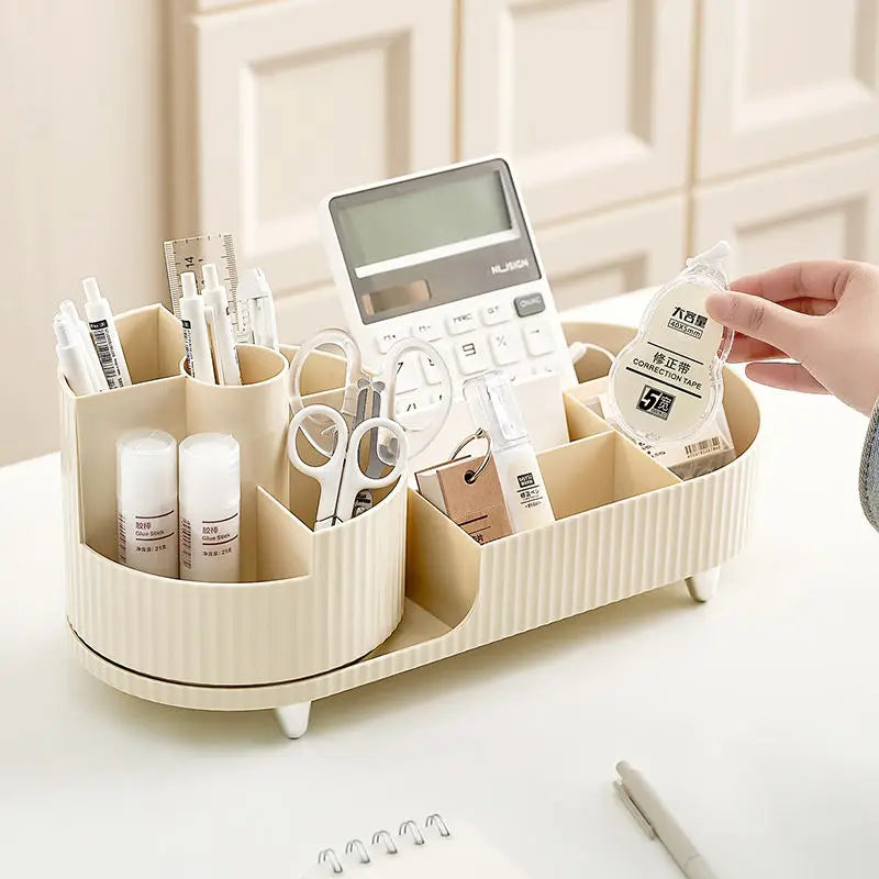 Hot Sale Desktop Plastic Nordic Makeup Organizer Cosmetic Storage Box With Drawer Desktop Storage Box