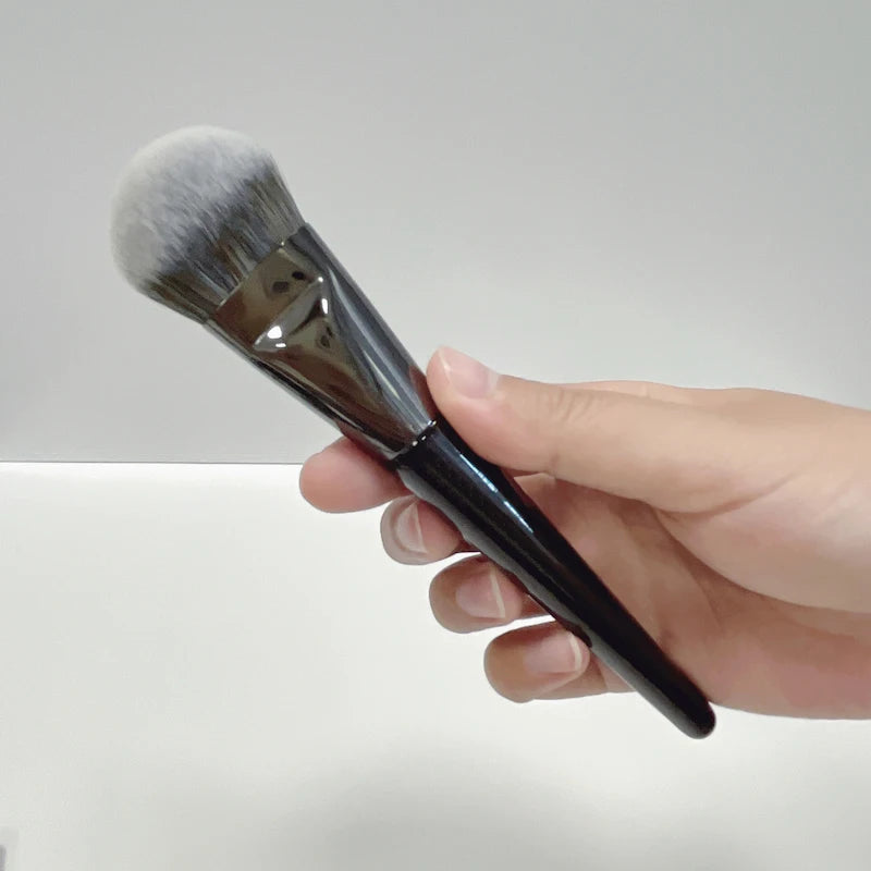 DAHUI 2023 Creative Private Label Multifunctional Kabuki Pink Wood Handle 854 Foundation Cosmetic Single Makeup Brush