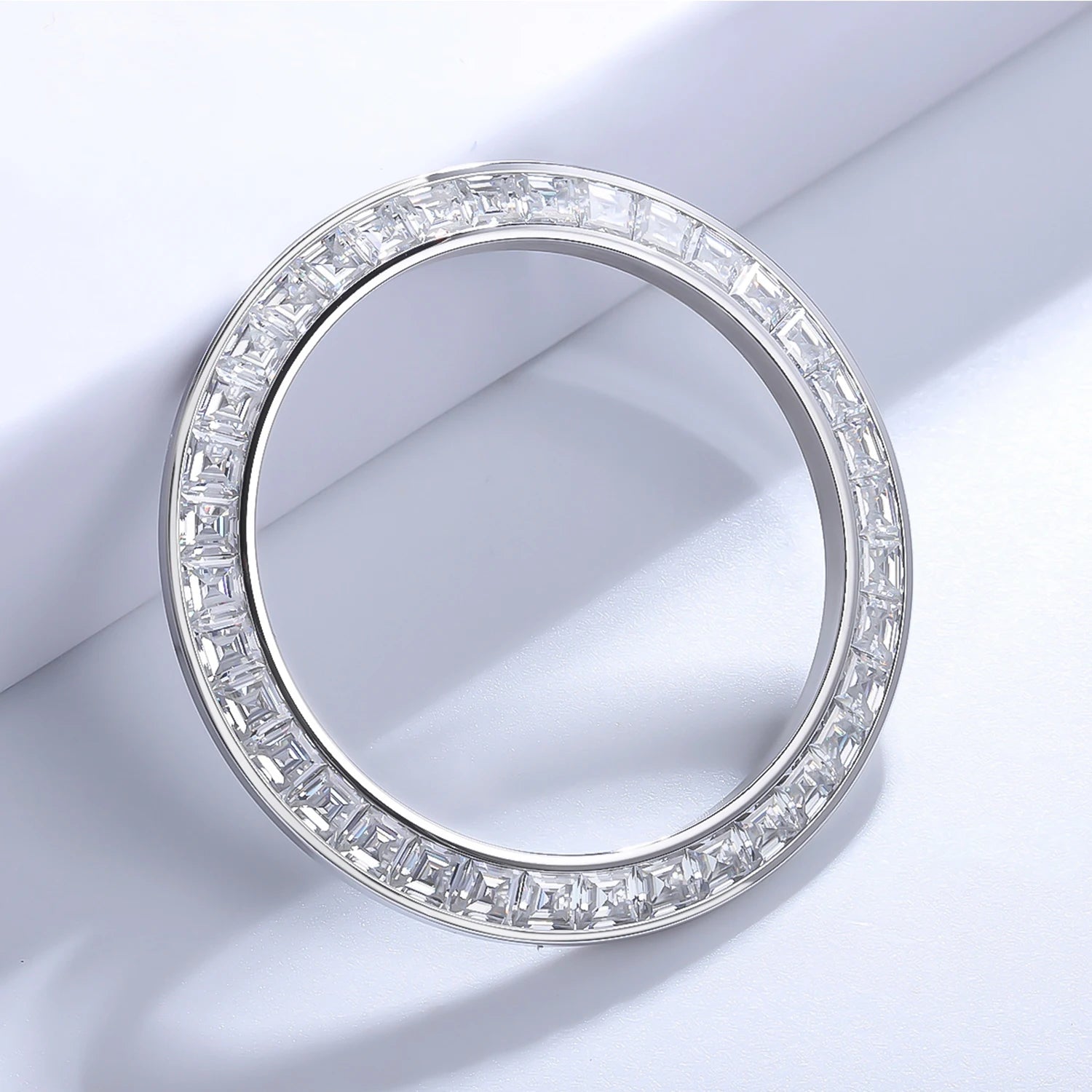 Wholesale Price DIY Brands Watches Parts Moissanite 40mm Watch Bezel for Christmas Gift