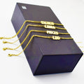 Stainless Steel Gold Plated Nk Chain English Font Gold Silver Plated Horoscope Twelve Zodiac Sign Anklets Foot Jewelry Set
