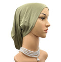 Breathable Comfortable Cotton Inner Undercap Brooch Pin for Turban New Wholesale Turkish Hijab Design 2023