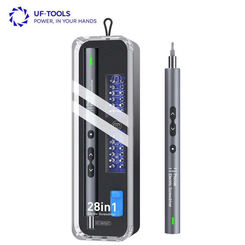 UFTOOLS Best 28 1 N30 Power Screw Drivers Cordless Electric Precision Screwdriver Set Rechargeable Lithium Battery Top Tools