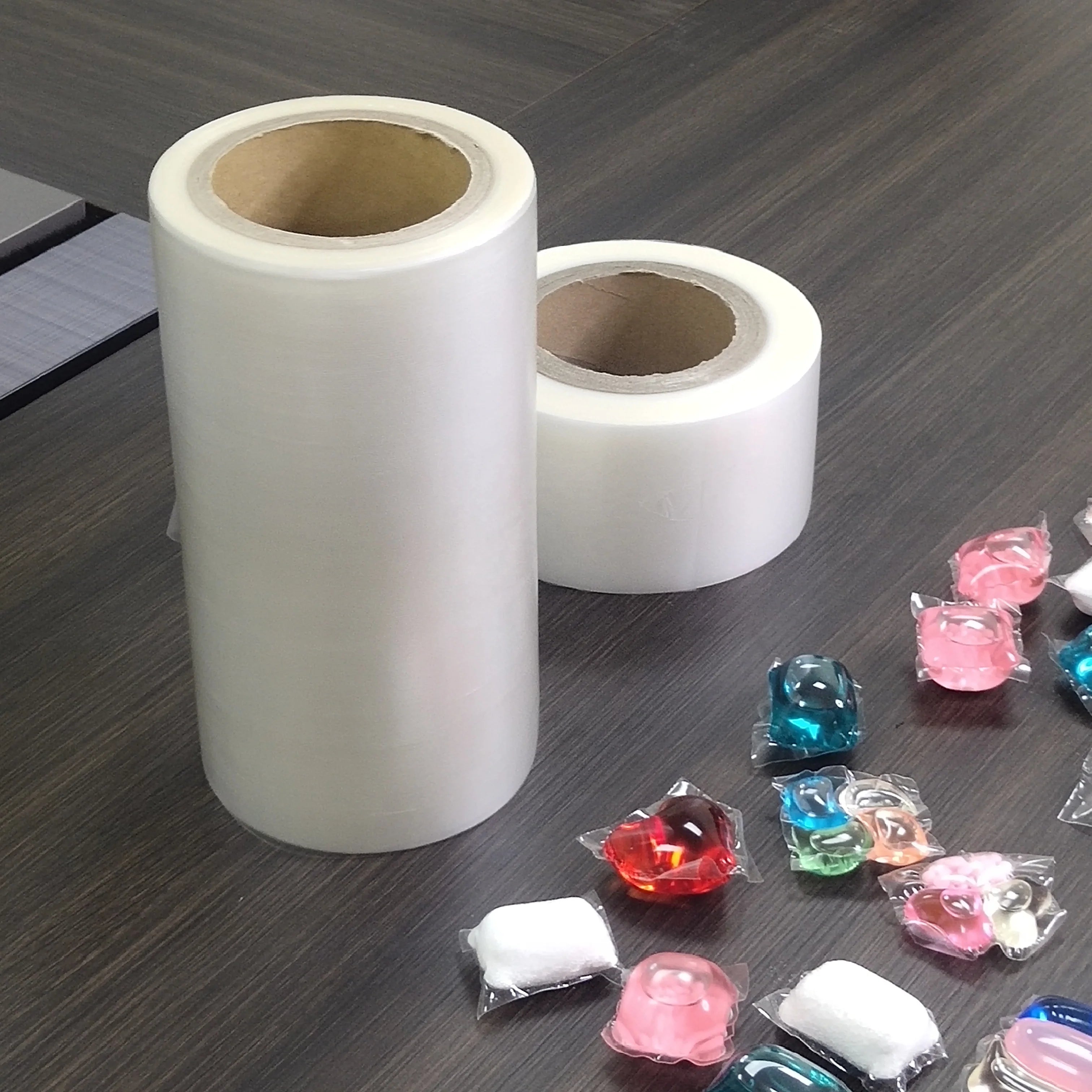 Wholesale Laundry Pod Wrapping Film Custom Sizes and Designs