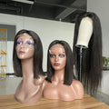 130% 150% 180% Wholesale 4x4 Lace Closure Wig Vendors 100% Cuticle Aligned Wig 4x4 Closure Natural Straight Human Hair Wigs