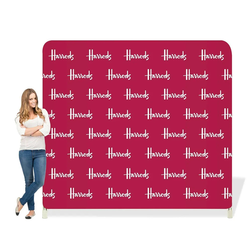 Elastic Cloth Advertising Background Cloth Digital Printing Single-sided Double-sided Display Rack