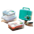 Lightweight BPA-Free 1.25L PP Bento Storage Lunch Boxes for Adults or Children Multi-Compartment 1.25L PP Bento Storage Box