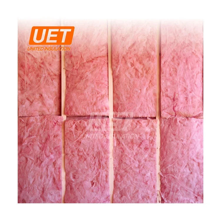 Pink Fireproof Non Itchy Fiberglass Insulation Australia AS4859.1 Standard R2.7 Glass Wool Insulation for Wall Batts