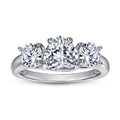 Wholesale Luxury 925 Silver Jewelry Eternity Rings for Women Love Lots Bulk Wedding Band Engagement Ring