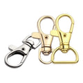 Industrial Galvanized Metal Strap Buckles Lobster Clasp Collar Carabiner Snap Hook