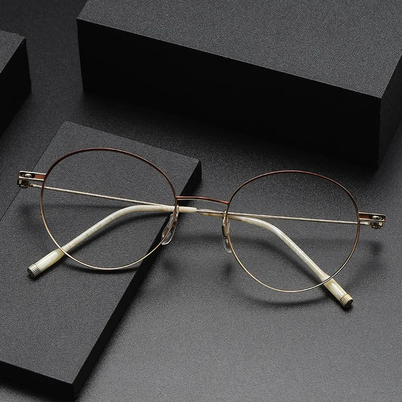 CS-202301 New Japan Japanese 100% Handmade Pure Acetate Titanium Optical Luxury Top Quality Eyeglasses Frames