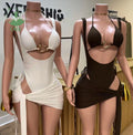 Sexy3 Piece Skirts Sets Bikini 2025 Swimsuit Female Swimwear Women Vacation Bikini Set Beachwear