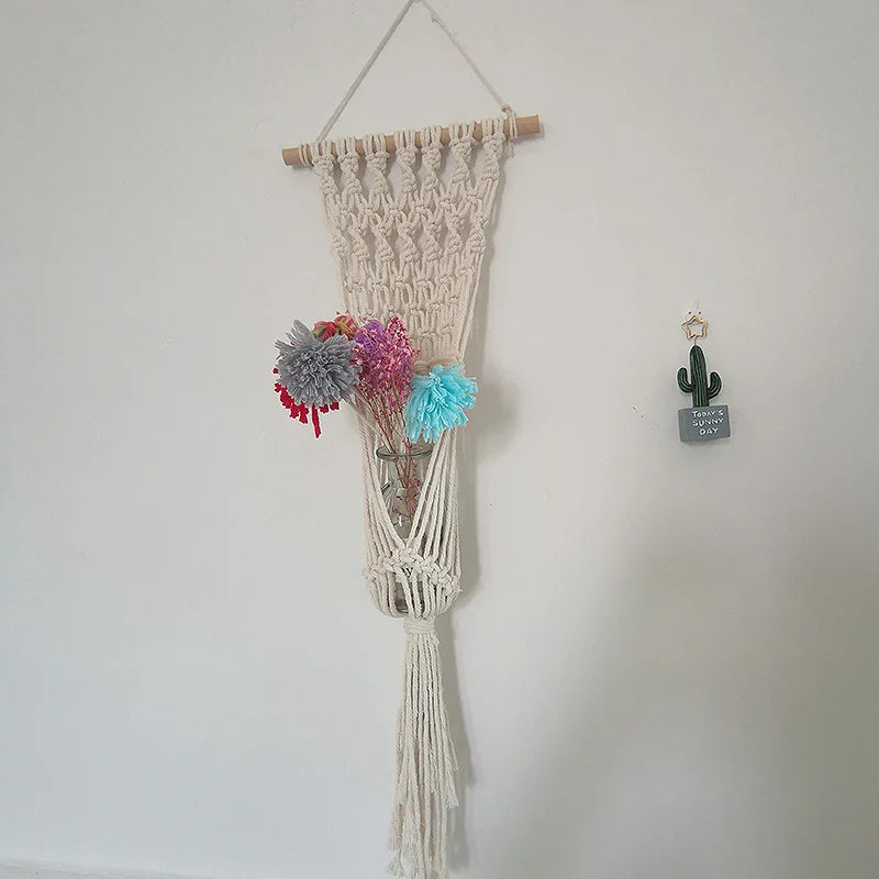 Low Price of Brand New Handmade Decorate Flower Basket with Hanging Hanging Baskets with Flowers