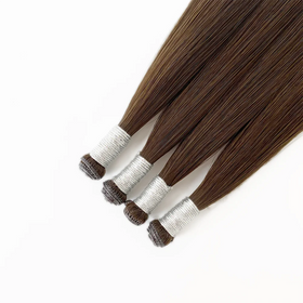 Can Be Cut No Return Thin Soft Light for New Flat Silk Weft Chinese Remy Hair Extensions