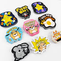 Personalized Design Labels Cartoon Waterproof Sticker logo Adhesive Label Printing Holographic Vinyl Custom Die Cut Stickers