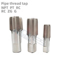 HSS RC PT NPT G ZG Z Pipe Screw Thread Taps with 55 60 Degrees 2 1/2 3 4 Inches Standard Size