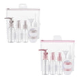 Cosmetic Shampoo Leakproof Travel Bottles Set Travel Toiletry Bottle Pack Travel Set Kit