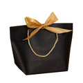 New Paper Bag Recycle Hot Stamping Shopping Bags With Bow and Handle  Eco-Friendly Paper Straw Cosmetic Bag With Logo Print