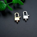 Unique Design Gold Plated Shining Surface Rectangle Lobster Clasp for Necklace