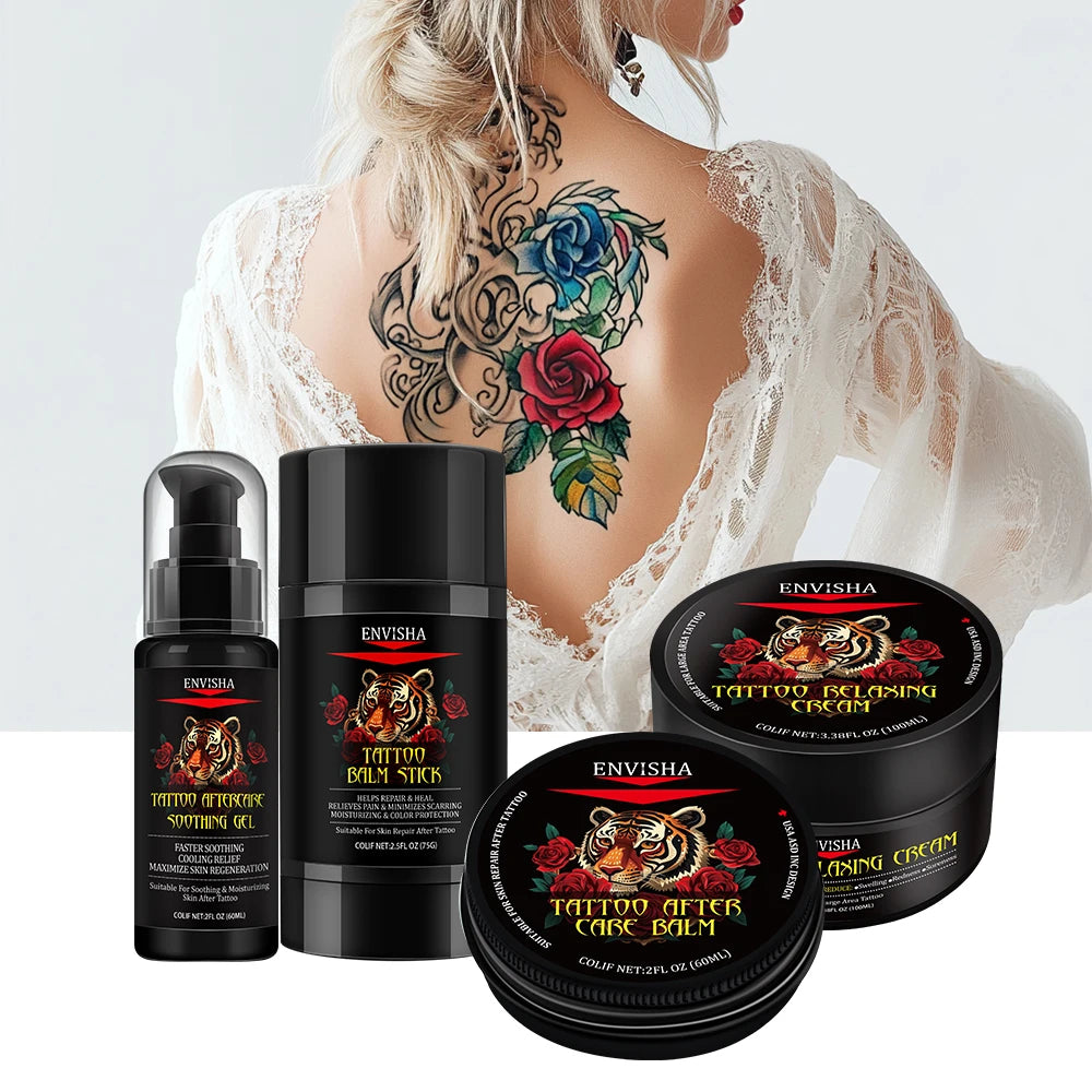 Custom Logo Naturally Repairing and Rejuvenating Body Skin Tattoo Aftercare Care Products for Tattoo Shops