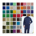Workwear Fabric 100% Polyester Gaberdine Twill Fabric All Colors in Stock Uniform Cloth Fabric