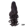 WP38 Hot Sell Drawstring Ponytails 18Inch Hair Extensions Synthetic Hair Short Kinky Curly Ponytail Synthetic Ponytail