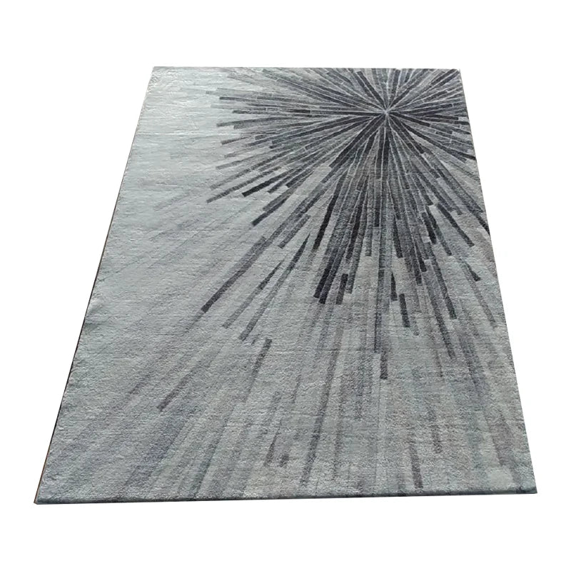 Modern Style Novelty Pattern Braided Area Rug Soft Printed Carpet for Home or Hotel Use