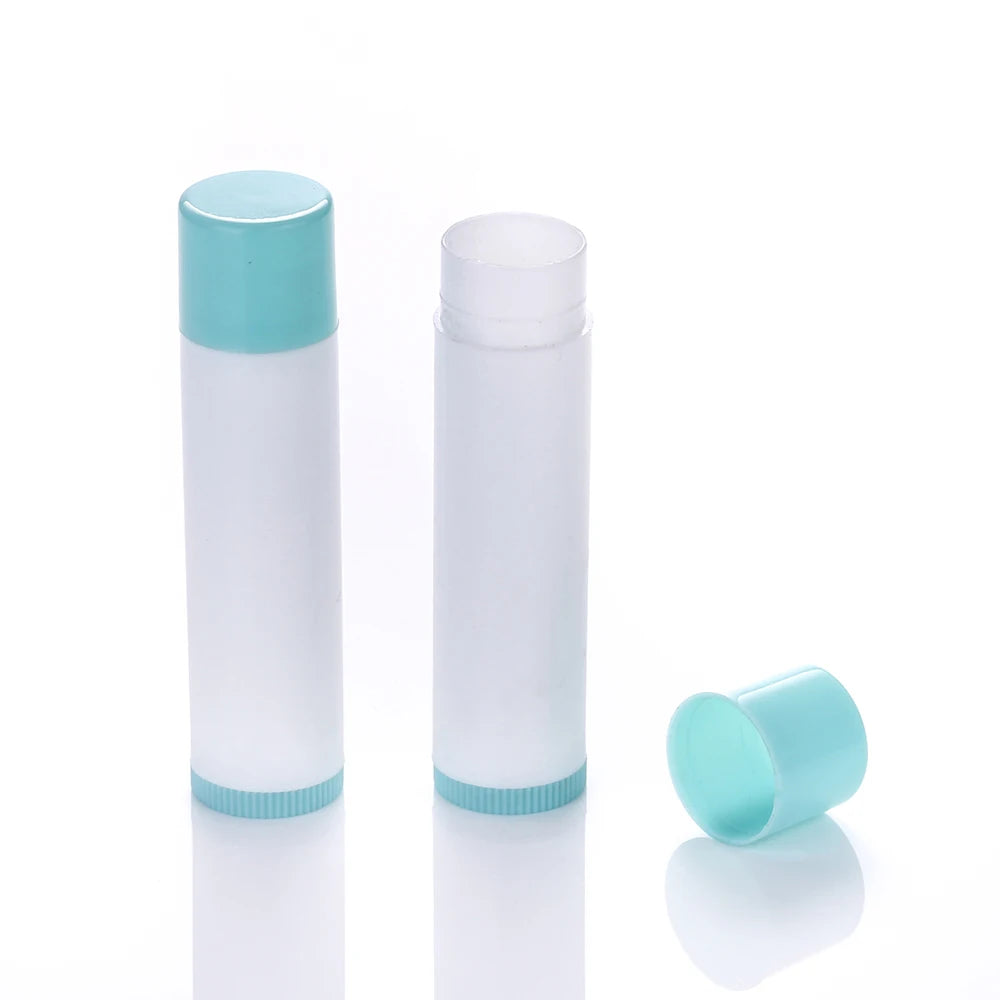 Slimline Empty Round Lip Balm Empty Tubes Twist 4.5 g