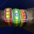 Custom Led Country Flag Bracelet Difference Countries Silicone Led Wristband for Events Promotion