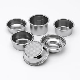 Modern 51mm 54mm 58mm Stainless Steel Bottomless Portafilter Basket for Coffee & Tea Custom Logo Designed for Coffee Powder