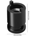 Professional Angle Grinder Socket Wrench Sleeve Steel Easy Release Socket Wrench Thread Adapter