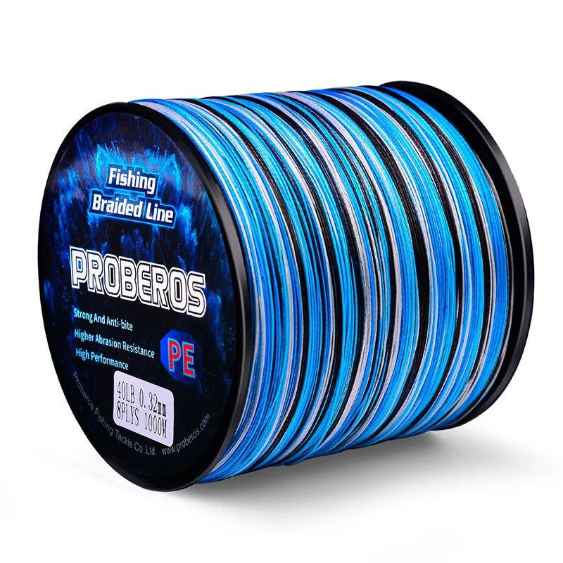 WEIHE 300M 500M 1000M 8 Weaves PE Fishing Line 8 Braided Line