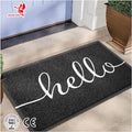Spaghetti Noodle Door Mats Non-Slip Entrance Pvc Coil Door Mat Front Welcome Custom Embossed logo Indoor Outdoor Floor Mat