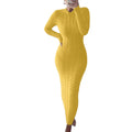 Winter Fashion Sexy Long Sleeve Dress Knitwear Turtleneck Pullover Women Sweater