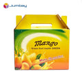 Luxury Custom logo Printed Kraft Paper Box Fruit Box mango Packaging Corrugated Board Carton Suitcase Box