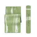 Yeway 2026 Hot Sale Adult Outdoor Wholesale New Design Pu Rubber Oval Yoga Mat Pilat Sweat Anti-slip Pu Rubber Yoga Mat