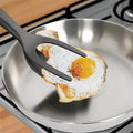2 in 1 Grip Flip Spatula Clamp Egg Pancake Fish French Toast Omelette Making Non Stick Home Kitchen Cooking Turner Tool