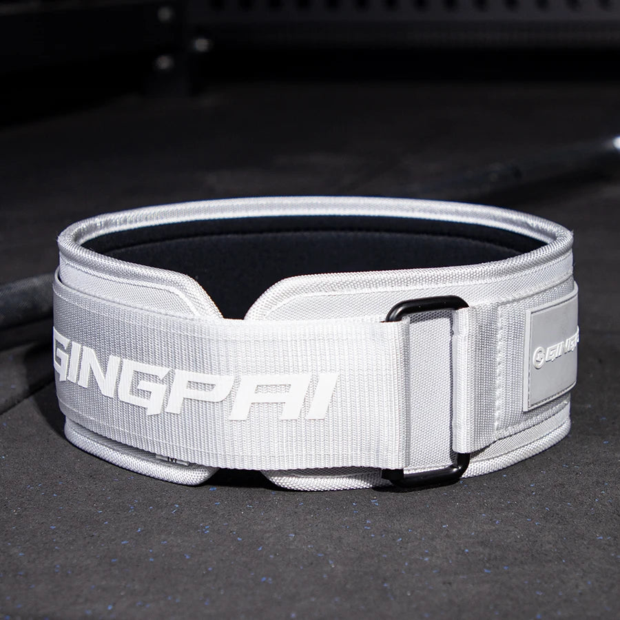 GINGPAI Unisex Flexible Waist Support Belt Effective Lumbar Power Lifting Gym Accessory for Fitness Training Squat Deadlift