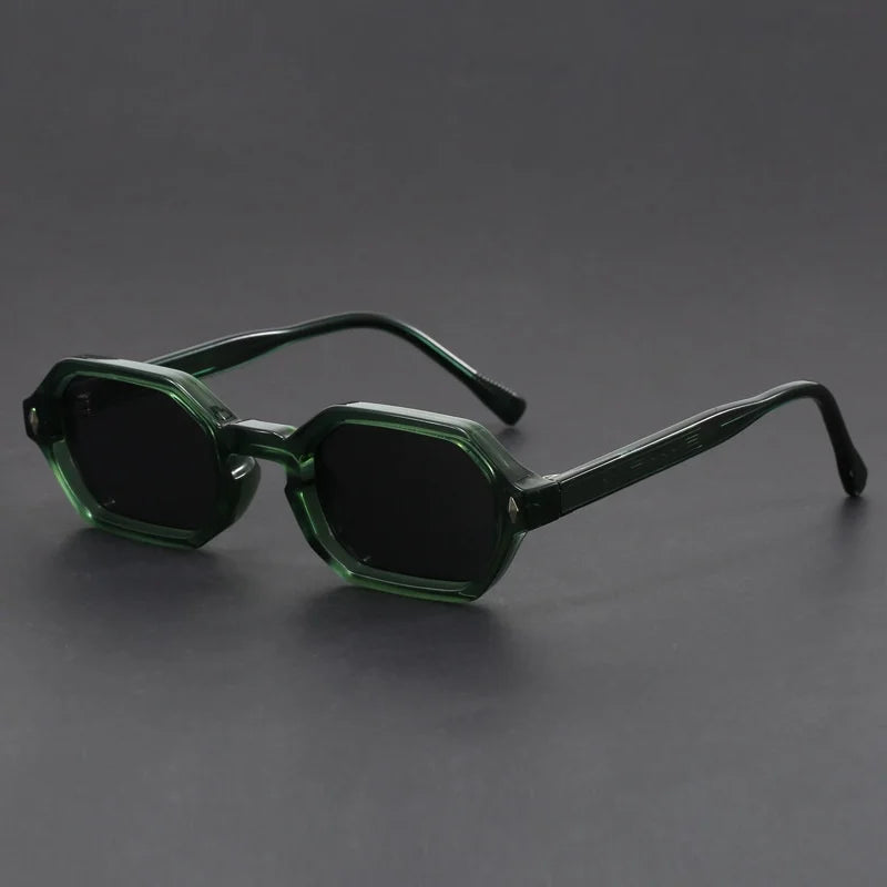 2025 Trendy Vintage Sunglasses for Women High-End Handmade Acetate Glasses Multi Frame UV400 Custom Logo