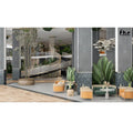 new factory Italian luxury dining table set modern design large tables and chairs 6 leather dining chairs