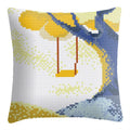 Popular Cross Stitch Kit Throw Pillowcase 4CT Hand Embroidery DIY  Needlepoint Kit Pillow Cushion Cover for Home Decor